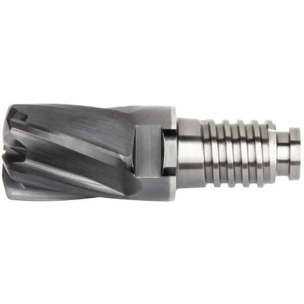 Kennametal - Corner Radius & Corner Chamfer End Mill Heads Mill Diameter (Inch): 3/8 Mill Diameter (Decimal Inch): 0.3750 - Makers Industrial Supply