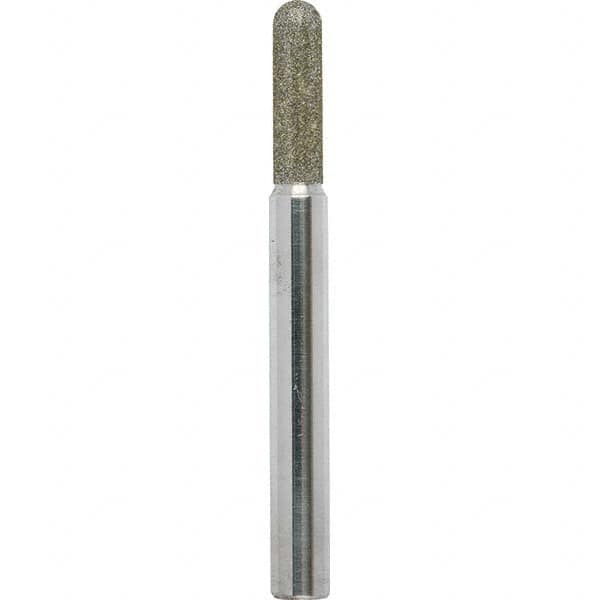 Strauss - Grinding Pins Abrasive Head Diameter (Decimal Inch): 0.500 Abrasive Head Diameter (Inch): 1/2 - Makers Industrial Supply