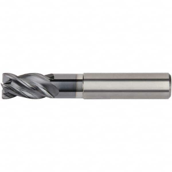 Kennametal - 10mm Diam 4 Flute Solid Carbide 3mm Corner Radius End Mill - Makers Industrial Supply