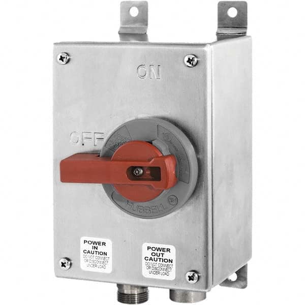 Hubbell Wiring Device-Kellems - Cam & Disconnect Switches Enclosure Type: Enclosed Fused: NonFused - Makers Industrial Supply