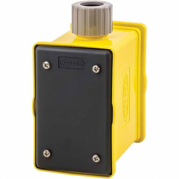 Hubbell Wiring Device-Kellems - Electrical Outlet Boxes & Switch Boxes Enclosure Type: Portable Outlet Box Enclosure Shape: Rectangle - Makers Industrial Supply