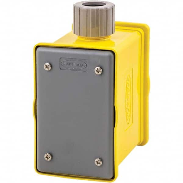 Hubbell Wiring Device-Kellems - Electrical Outlet Boxes & Switch Boxes Enclosure Type: Portable Outlet Box Enclosure Shape: Rectangle - Makers Industrial Supply