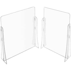 USA Sealing - 48" x 48" Partition & Panel System-Social Distancing Barrier - Makers Industrial Supply