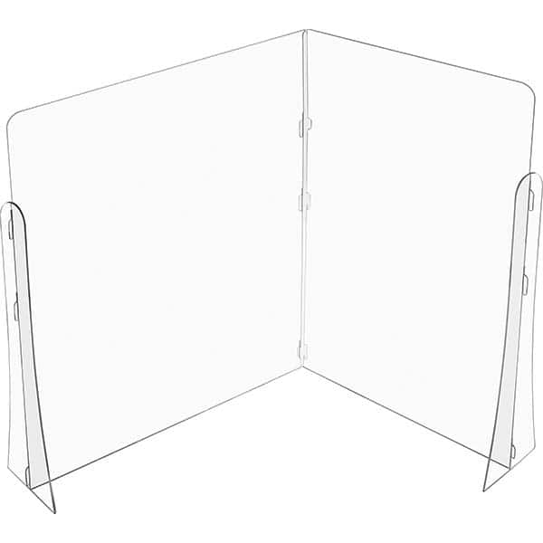 USA Sealing - 48" x 36" Partition & Panel System-Social Distancing Barrier - Makers Industrial Supply