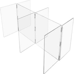 USA Sealing - 48" x 72" Partition & Panel System-Social Distancing Barrier - Makers Industrial Supply