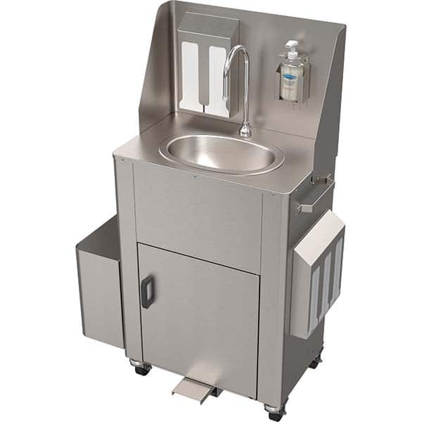 Acorn Engineering - Wash Fountain Accessories Type: Splash Guard w/Towel&Soap Dispensers For Use With: PS1000 Series Portable Sink - Makers Industrial Supply