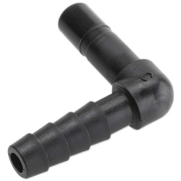 Parker - Plastic Push-To-Connect Tube Fittings Type: Tube Elbow Barb Connector Tube Outside Diameter (Inch): 3/8 - Makers Industrial Supply