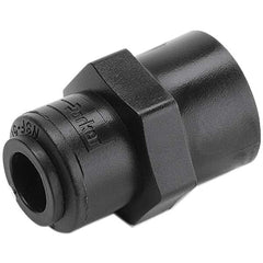 Parker - Plastic Push-To-Connect Tube Fittings Type: Female Connector Tube Outside Diameter (Inch): 3/8 - Makers Industrial Supply