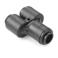 Parker - Plastic Push-To-Connect Tube Fittings Type: Union Y Tube Outside Diameter (Inch): 3/8 - Makers Industrial Supply