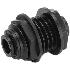 Parker - Plastic Push-To-Connect Tube Fittings Type: Bulkhead Union Tube Outside Diameter (Inch): 1/2 - Makers Industrial Supply