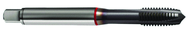 M2x0.40 6H 3-Flute Cobalt Red Ring Spiral Point Plug Tap-TiCN - Makers Industrial Supply