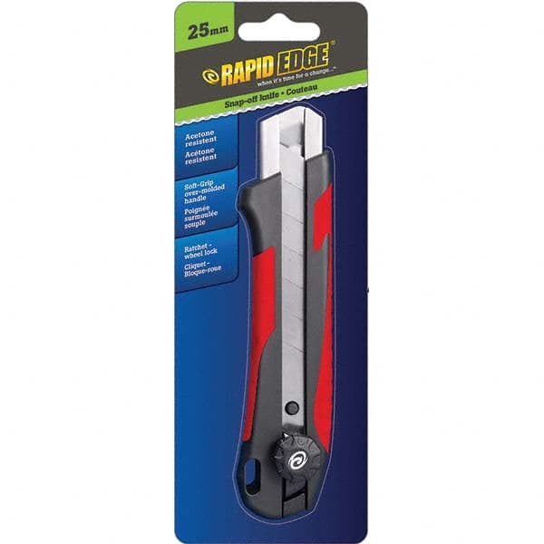 Rapid Edge - Utility Knives, Snap Blades & Box Cutters Type: Snap Knife Blade Type: Snap - Makers Industrial Supply