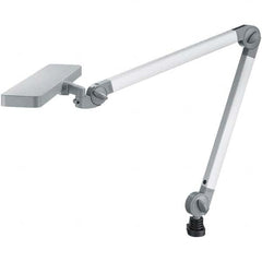 Waldmann Lighting - Machine Lights Machine Light Style: Articulating Arm Mounting Type: Clamp Mount - Makers Industrial Supply