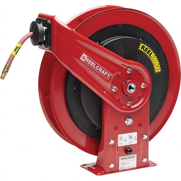 Reelcraft - 25' Spring Retractable Hose Reel - Makers Industrial Supply