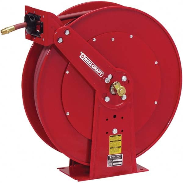 Reelcraft - 100' Spring Retractable Hose Reel - Makers Industrial Supply