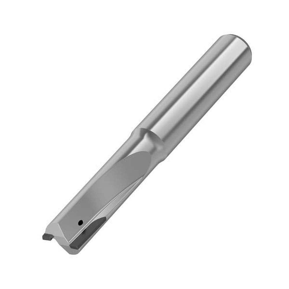 Corner Radius End Mill: 3/4″ Dia, 3/4″ LOC, 0.015″ Radius, 2 Flutes, Solid Carbide 4-1/4″ OAL, 3/4″ Shank Dia, Helix, Bright/Uncoated, Corner Radius End, Series ALCB