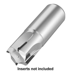 Kennametal - 1-1/2" Diam 4 Flute Solid Carbide 0.015" Corner Radius End Mill - Makers Industrial Supply