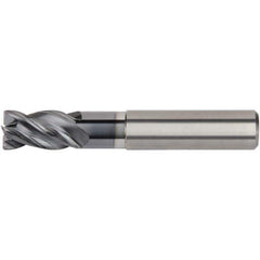 Kennametal - 2.5mm Diam 4 Flute Solid Carbide 0.1mm Chamfer Width Corner Chamfer End Mill - Makers Industrial Supply