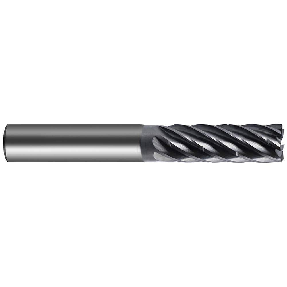 Guhring - 1/2" Diam 7 Flute Carbide 0.01" Chamfer Width End Mill - Makers Industrial Supply