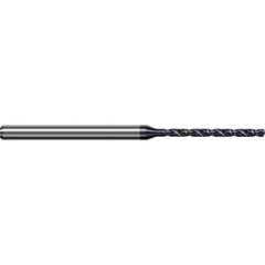 Harvey Tool - #34, 140° Point, Solid Carbide Micro Drill Bit - Exact Industrial Supply