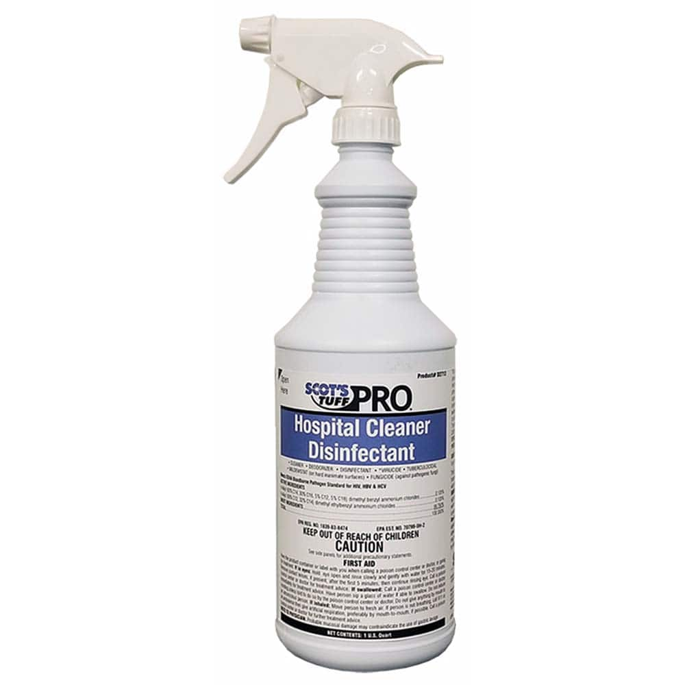 Scot's Tuff - All-Purpose Cleaners & Degreasers Type: Disinfectant Container Type: Bottle - Makers Industrial Supply