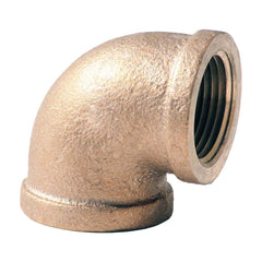 Merit Brass - Brass & Chrome Pipe Fittings Type: 90 Degree Elbow Fitting Size: 1 - Makers Industrial Supply