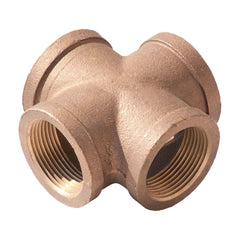 Merit Brass - Brass & Chrome Pipe Fittings Type: Cross Fitting Size: 2 - Makers Industrial Supply