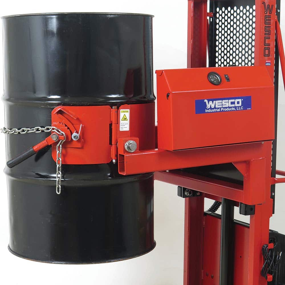 Wesco Industrial Products - Drum & Tank Handling Equipment Product Type: Drum Rotator For Drum Capacity (Gal.): 55 - Makers Industrial Supply