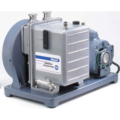 Welch - Rotary Vane-Type Vacuum Pumps; Horsepower: 0.5 ; Voltage: 115/230V ; Cubic Feet per Minute: 5.60 ; Length (Decimal Inch): 20.0000 ; Width (Decimal Inch): 12.0000 ; Height (Inch): 15 - Exact Industrial Supply