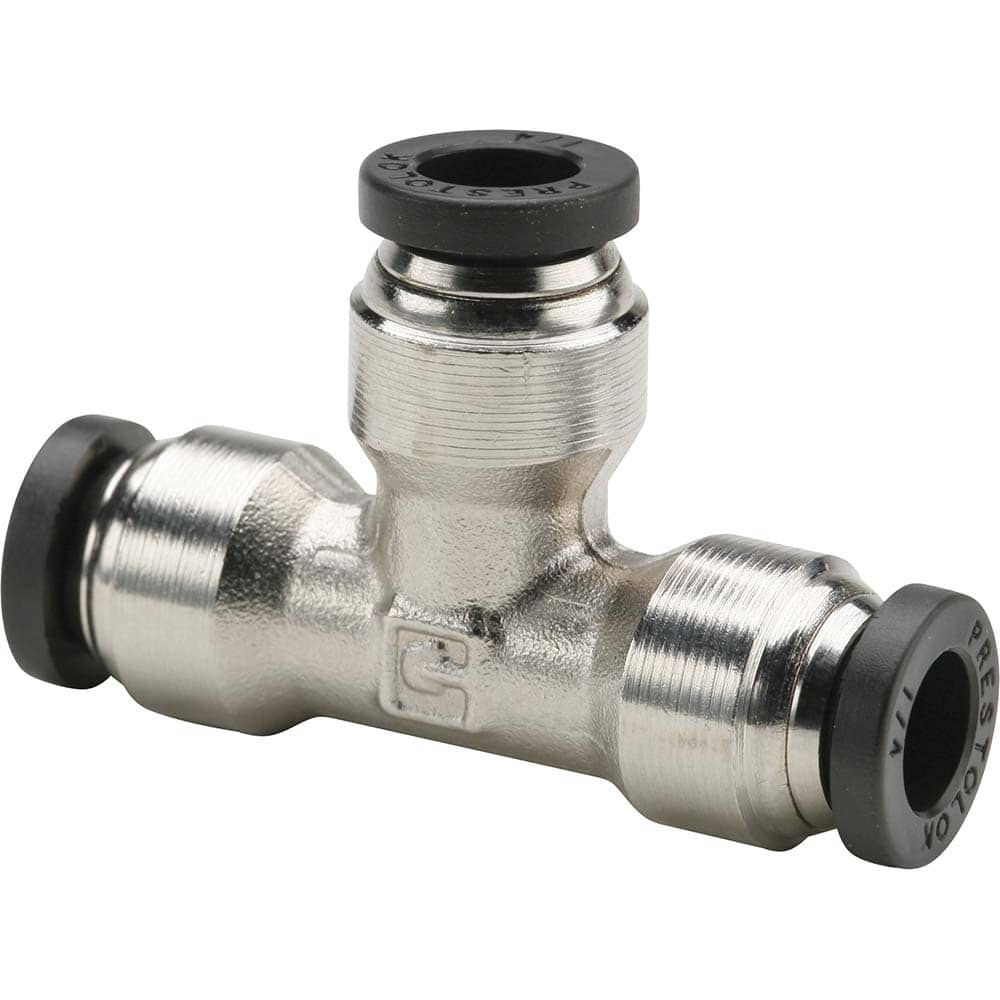 Parker - Metal Push-To-Connect Tube Fittings Type: Female Connector Tube Outside Diameter (Inch): 1/4 - Makers Industrial Supply