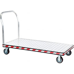 Vestil - 3,600 Lb Capacity Aluminum Platform Truck - Exact Industrial Supply