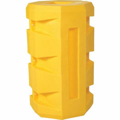 Vestil - 24" Wide x 24" Deep x 42" High, Polyethylene Column Protector - Fits 8" Columns, Yellow - Makers Industrial Supply