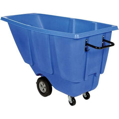 Vestil - 450 Lb Load Capacity, Polyethylene Tilt Truck - 28" Wide x 62" Long x 35" High - Makers Industrial Supply