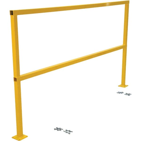 Vestil - 4" Long x 42" High, Steel Square Handrails - Makers Industrial Supply