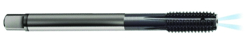 M20 x 2.5 Dia. - 6HX - 7 FL - Carbide Semi-Bott Tap-TiCN -Coolant-Thru-FORM-C DIN 376 - Makers Industrial Supply