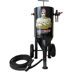 BadBoy Blasters - Portable Sandblasters Tank Height (Inch): 32 Overall Depth (Inch): 15 - Makers Industrial Supply