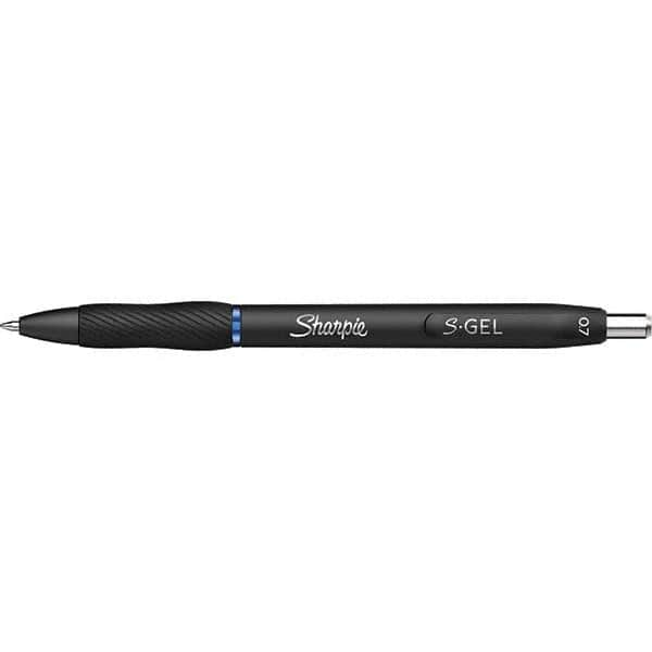 Sharpie - Pens & Pencils Type: Retractable Gel Color: Blue - Makers Industrial Supply