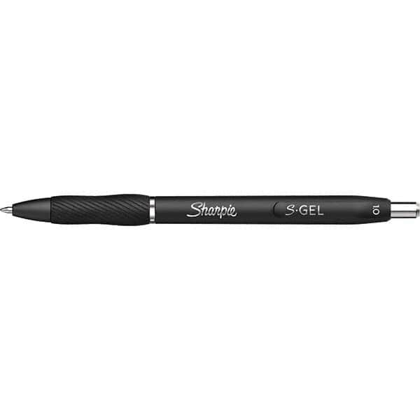 Sharpie - Pens & Pencils Type: Retractable Gel Color: Black - Makers Industrial Supply