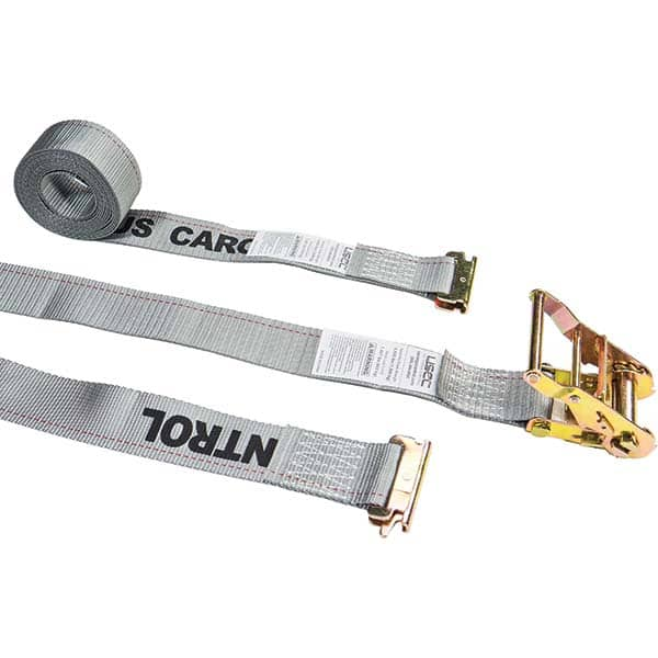 US Cargo Control - Slings & Tiedowns (Load-Rated) Type: Ratchet Tie Down Width (Inch): 2 - Makers Industrial Supply