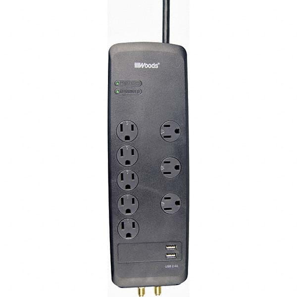 Southwire - Power Outlet Strips Amperage: 15 Voltage: 120 V - Makers Industrial Supply