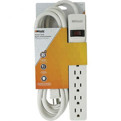 Southwire - Power Outlet Strips Amperage: 15 Voltage: 120 V - Makers Industrial Supply