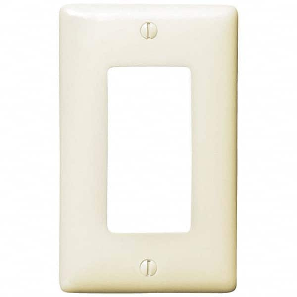 Hubbell Wiring Device-Kellems - Wall Plates Wall Plate Type: Outlet Wall Plates Color: Light Almond - Makers Industrial Supply