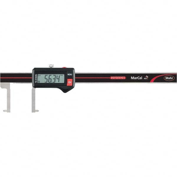 Mahr - 20 to 170mm Range, 0.01mm Resolution, IP67 Electronic Caliper - Makers Industrial Supply