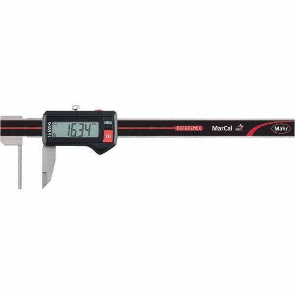 Mahr - 0 to 150mm Range, 0.01mm Resolution, IP67 Electronic Caliper - Makers Industrial Supply