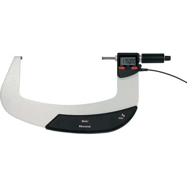 Mahr - Electronic Outside Micrometers Type: Standard Minimum Measurement (Decimal Inch): 7.0000 - Makers Industrial Supply