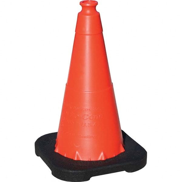 VizCon - Traffic Cones Type: Cone Color: Fluorescent Orange - Makers Industrial Supply