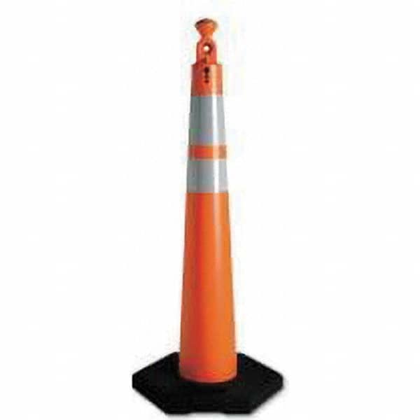 VizCon - Traffic Cones Type: Cone Color: Fluorescent Orange - Makers Industrial Supply