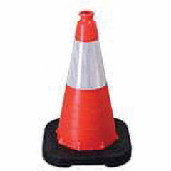 VizCon - Traffic Cones Type: Cone Color: Fluorescent Orange - Makers Industrial Supply