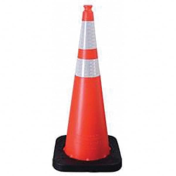 VizCon - Traffic Cones Type: Cone Color: Fluorescent Orange - Makers Industrial Supply