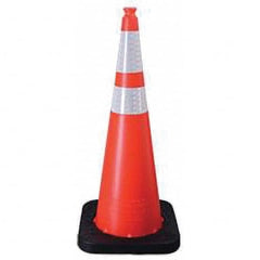 VizCon - Traffic Cones Type: Cone Color: Fluorescent Orange - Makers Industrial Supply